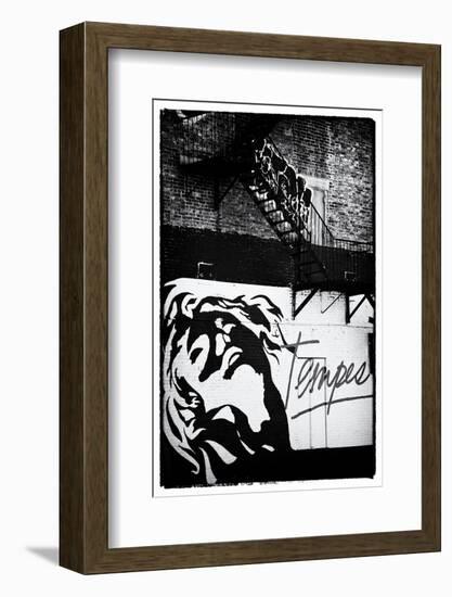 Street Art - Tempest - Manhattan - New York - United States-Philippe Hugonnard-Framed Photographic Print