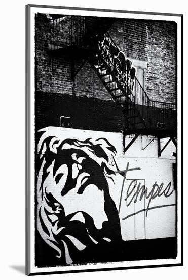 Street Art - Tempest - Manhattan - New York - United States-Philippe Hugonnard-Mounted Photographic Print