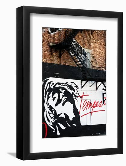 Street Art - Tempest - Manhattan - New York - United States-Philippe Hugonnard-Framed Photographic Print