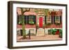 Street at Beacon Hill Neighborhood, Boston, Usa.-haveseen-Framed Photographic Print