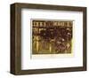 Street at Evening in the Rain-Pierre Bonnard-Framed Premium Giclee Print