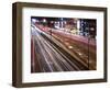 Street at Night, Taipei, Taiwan, Asia-Charles Bowman-Framed Photographic Print