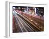 Street at Night, Taipei, Taiwan, Asia-Charles Bowman-Framed Photographic Print