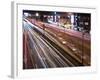 Street at Night, Taipei, Taiwan, Asia-Charles Bowman-Framed Photographic Print