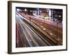 Street at Night, Taipei, Taiwan, Asia-Charles Bowman-Framed Photographic Print