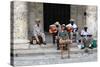 Street Band, Havana, Cuba-null-Stretched Canvas