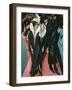 Street, Berlin-Ernst Ludwig Kirchner-Framed Giclee Print