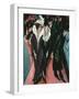 Street, Berlin-Ernst Ludwig Kirchner-Framed Giclee Print