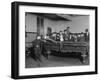 Street Boys Playing Billiards at the Boys Club Photograph - New Haven, CT-Lantern Press-Framed Art Print