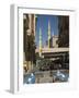 Street Cafe, New Mosque, Beirut, Lebanon, Middle East-Christian Kober-Framed Photographic Print