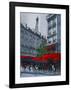 Street Café, Paris-Geoff King-Framed Giclee Print