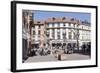 Street Cafe, Place De La Cathedrale, Colmar, Alsace, France, Europe-Markus Lange-Framed Photographic Print