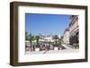 Street Cafes and Schloss Schwetzingen Palace-Markus-Framed Photographic Print