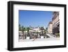 Street Cafes and Schloss Schwetzingen Palace-Markus-Framed Photographic Print