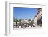 Street Cafes and Schloss Schwetzingen Palace-Markus-Framed Photographic Print