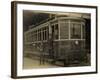 Street Car in Toronto, Canada in the 1900s-null-Framed Photographic Print