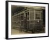 Street Car in Toronto, Canada in the 1900s-null-Framed Photographic Print