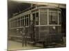 Street Car in Toronto, Canada in the 1900s-null-Mounted Photographic Print