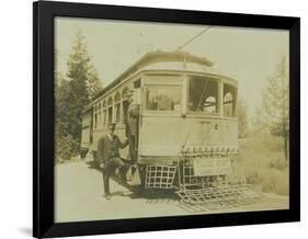 Street Car (Undated)-null-Framed Giclee Print