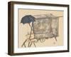Street Cart, 1914-Egon Schiele-Framed Giclee Print