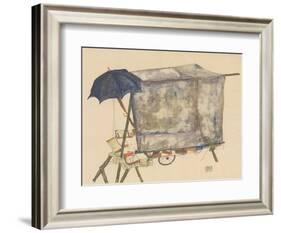 Street Cart, 1914-Egon Schiele-Framed Giclee Print