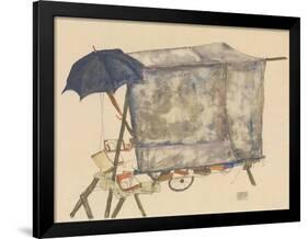 Street Cart, 1914-Egon Schiele-Framed Giclee Print