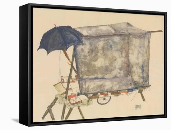 Street Cart, 1914-Egon Schiele-Framed Stretched Canvas