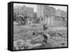 Street Children - Naples-Jean Finzi-Framed Stretched Canvas