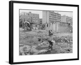 Street Children - Naples-Jean Finzi-Framed Photographic Print