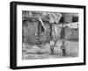 Street Children - Naples-Jean Finzi-Framed Photographic Print