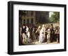 Street Conjurors on a Boulevard (L' Escamoteur Sur Le Boulevards), 1806-Louis-Léopold Boilly-Framed Giclee Print