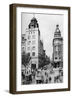 Street, Copenhagen, Denmark, C1922-Edward Galloway-Framed Giclee Print