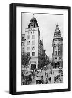 Street, Copenhagen, Denmark, C1922-Edward Galloway-Framed Giclee Print