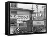Street Corner in New Orleans, Louisiana, 1936-Walker Evans-Framed Stretched Canvas