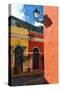 Street Corner, Old San Juan, Puerto Rico-George Oze-Stretched Canvas