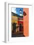 Street Corner, Old San Juan, Puerto Rico-George Oze-Framed Photographic Print