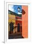 Street Corner, Old San Juan, Puerto Rico-George Oze-Framed Photographic Print