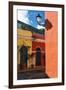 Street Corner, Old San Juan, Puerto Rico-George Oze-Framed Photographic Print