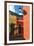 Street Corner, Old San Juan, Puerto Rico-George Oze-Framed Photographic Print