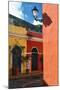 Street Corner, Old San Juan, Puerto Rico-George Oze-Mounted Photographic Print