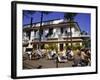 Street Corner with Karaoke Restaurant in Downtown Area, Ho Chi Minh City, Vietnam, Southeast Asia-Robert Francis-Framed Photographic Print