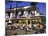 Street Corner with Karaoke Restaurant in Downtown Area, Ho Chi Minh City, Vietnam, Southeast Asia-Robert Francis-Mounted Photographic Print