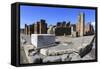 Street Corner with Public Fountain, Roman Ruins of Pompeii, Campania, Italy-Eleanor Scriven-Framed Stretched Canvas