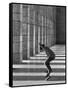 Street Dancer-Fulvio Pellegrini-Framed Stretched Canvas