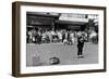 Street Entertainer-null-Framed Photographic Print