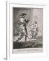 Street Entertainers, Cries of London, 1760-Paul Sandby-Framed Giclee Print