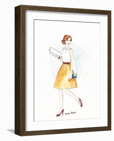 Street Fashion IV-Irina Trzaskos Studio-Framed Giclee Print