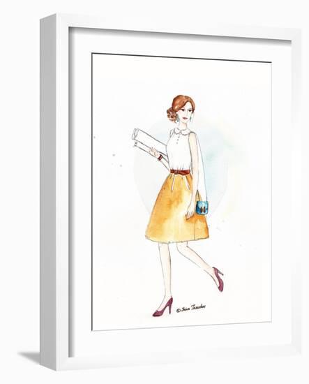 Street Fashion IV-Irina Trzaskos Studio-Framed Giclee Print