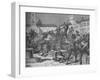 'Street Fighting in Malaga', c1890-William Barnes Wollen-Framed Giclee Print