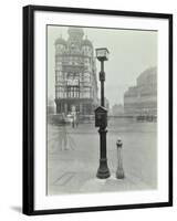 Street Fire Alarm, Southwark, London, 1932-null-Framed Photographic Print